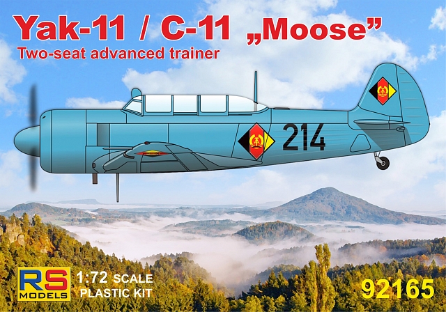 1/72 Yak-11/C-11 「ムース」 （東ドイツ、オーストリア、ドイツ）