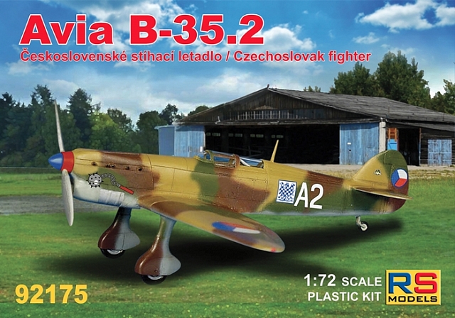 1/72 アヴィアB-35.2　チェコスロバキア空軍戦闘機
