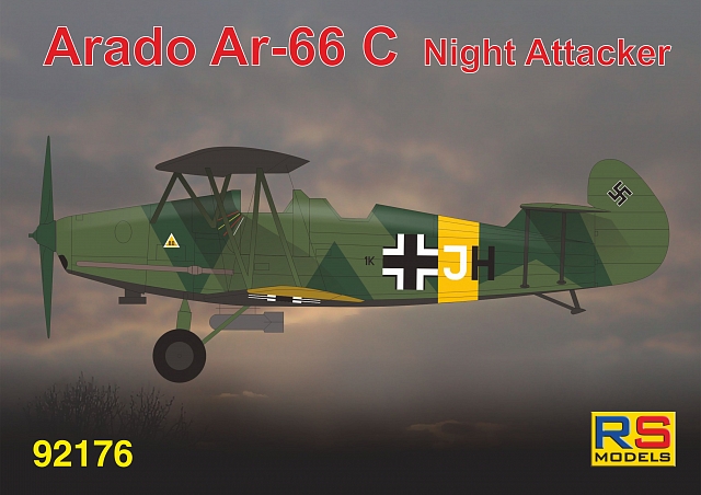 1/72　アラド Ar.66C Night Trainer 夜間練習機