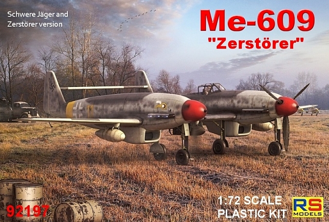 1/72　メッサーシュミット Me-609 ツェルステラー