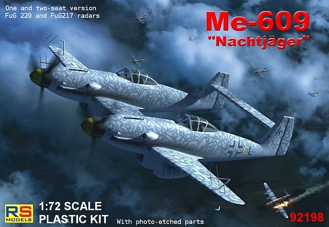 1/72　メッサーシュミット Me-609 ナハトイェガー