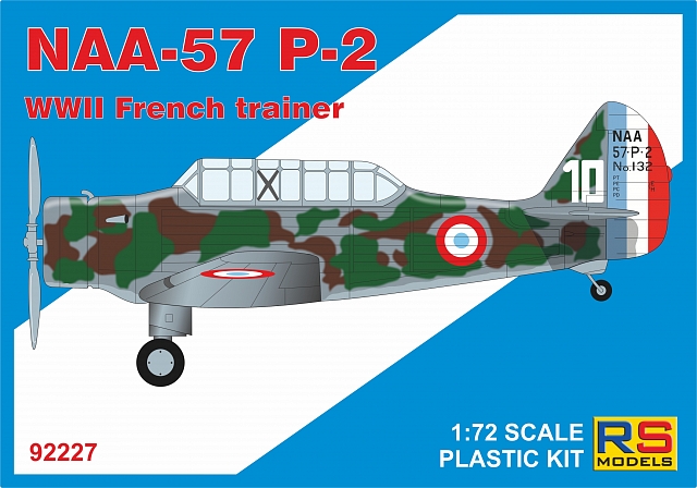 1/72　ノースアメリカン NAA-57 P-2フランス練習機 - ウインドウを閉じる