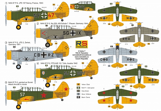 1/72　ノースアメリカン NAA-57 P-2 ドイツ空軍