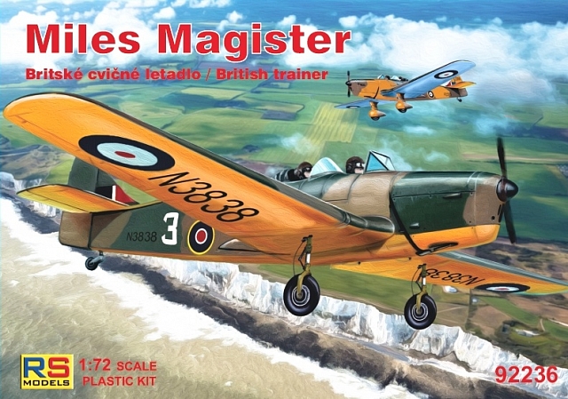 1/72　イギリス空軍 マイルス マジスター 練習機