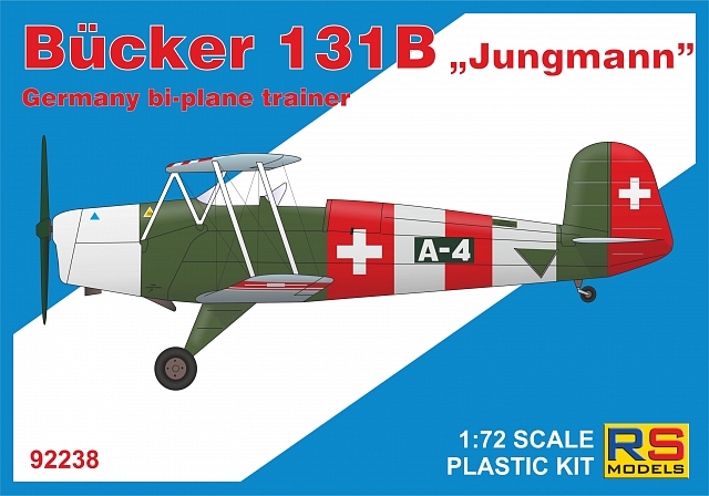 1/72　ビュッカー　Bü-131Ｂ　練習機