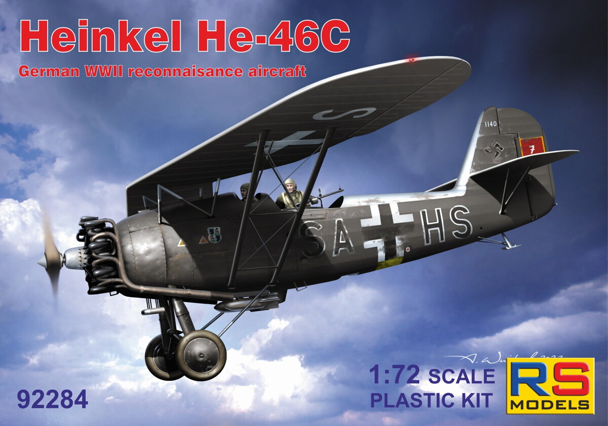 1/72　ハインケル He-46C ドイツ夜間偵察機
