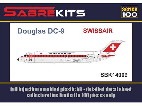 1/144 DC-9-30 "スイス"