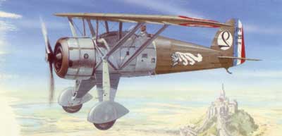 1/72　仏・モラーヌソルニエ MS.225 戦闘機 WW.II