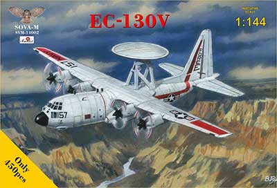 1/144 EC-130V ハーキュリーズ 早期警戒機型