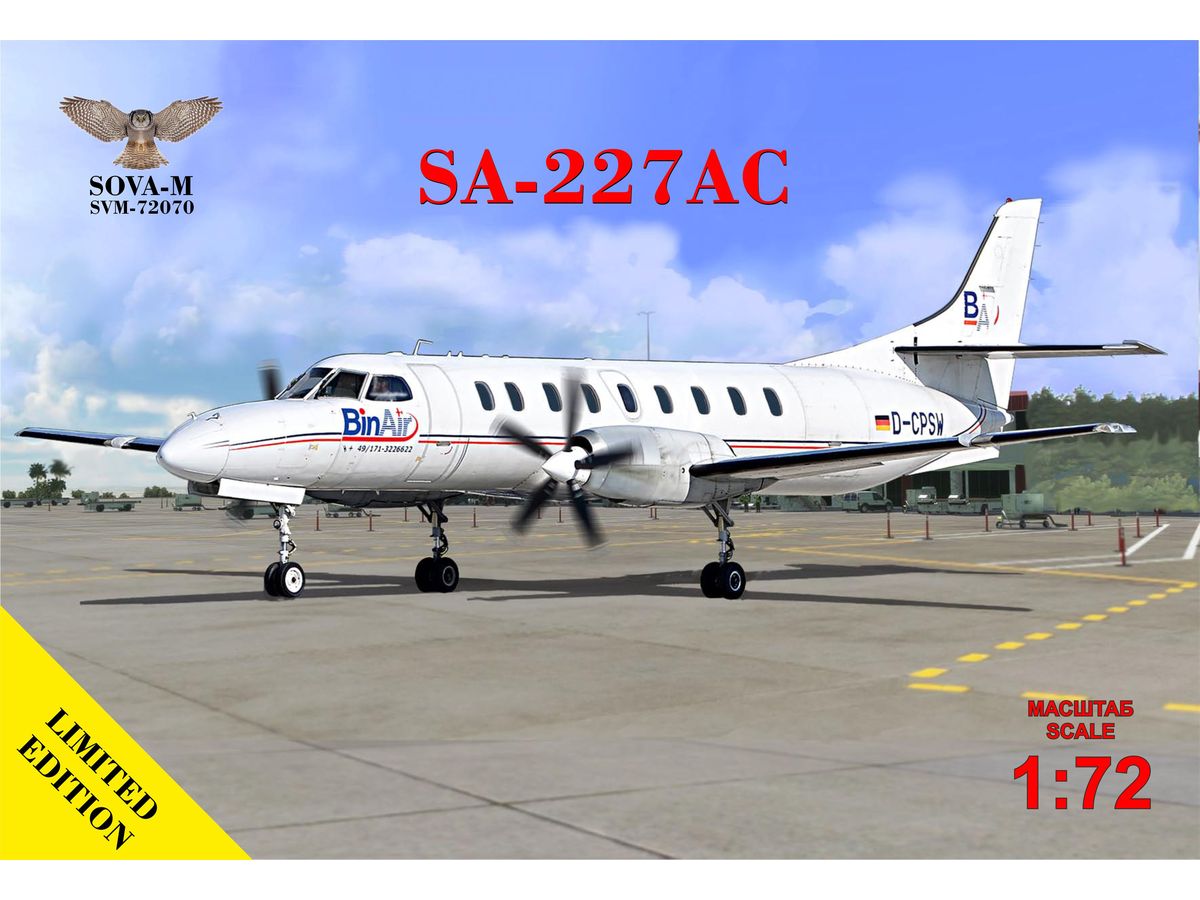 【予約する】 1/72 SA-227AC メトロⅢ ターボプロップコミューター機 【予約する】 1/72 SA-227AC メトロⅢ ターボプロップコミューター機