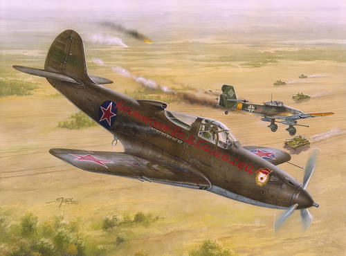 1/32 　 ベルP-39N/Qエアロコブラ・ソ連空軍