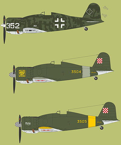 1/32　伊・フィアットG.50bis戦闘機・ドイツ&クロアチア軍