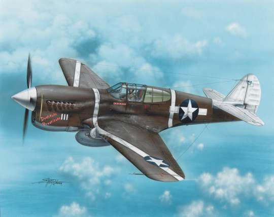 1/72 カーチス P-40F ウォーホーク ガダルカナル戦