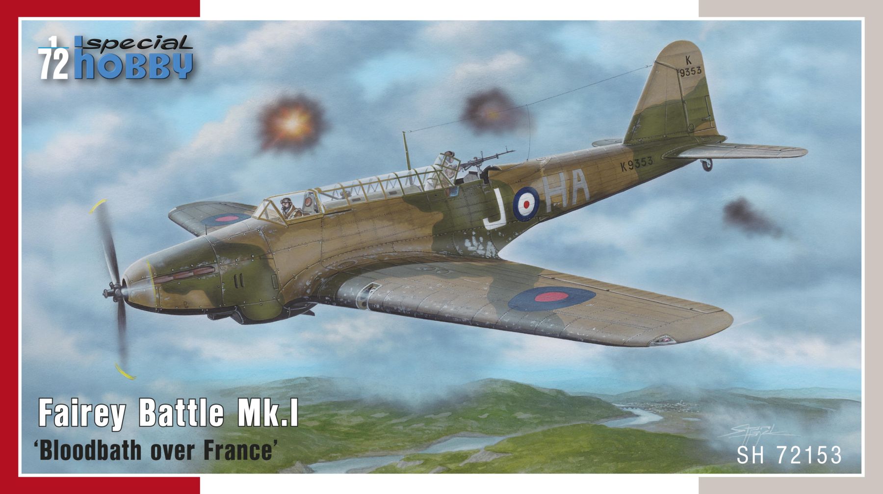 【予約する】 1/72 フェアリー バトル Mk.I "フランス上空での流血の惨事" 【予約する】 1/72 フェアリー バトル Mk.I "フランス上空での流血の惨事"