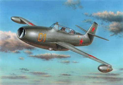1/72　ヤコブレフ Yak-23 フローラ 複座型