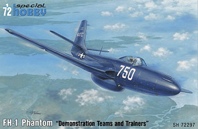 1/72 米・マクドネルFH-1ファントム艦上戦闘機・展示チーム&トレーナー 1/72 米・マクドネルFH-1ファントム艦上戦闘機・展示チーム&トレーナー