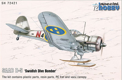 1/72　スウェーデン・サーブB-5急降下爆撃機