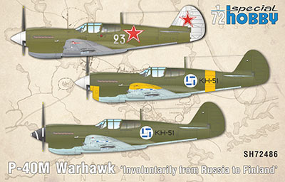 1/72　カーチスP-40Mウォホーク戦闘機・ソ連&フィンランド