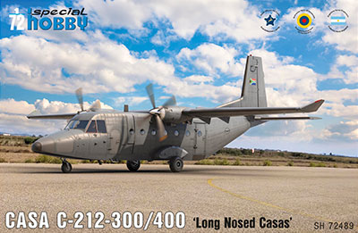 1/72　 スペイン・CASA C-212-300/400中型輸送機・ロングノーズ