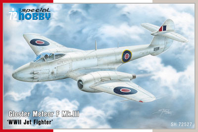 1/72 英・グロスター・ミーティアF‐Mk.IIIジェット戦闘機 1/72 英・グロスター・ミーティアF‐Mk.IIIジェット戦闘機