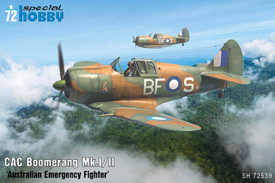 1/72 豪・CACブーメランMk.I&II戦闘機 1/72 豪・CACブーメランMk.I&II戦闘機