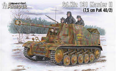 1/72 Sd.Kfz.131 マーダーⅡ (7.5cm PaK40/2搭載型)