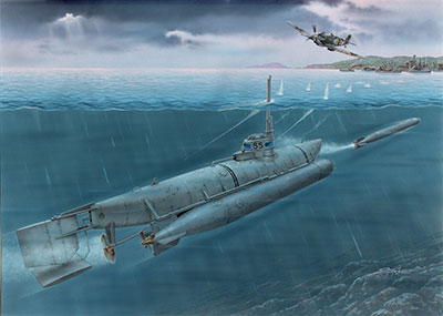1/72 WW.II 独 特殊潜航艇 ビーバー