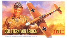 1/144　アフリカの星 メッサーシュミット Bf 109F-4/Trop