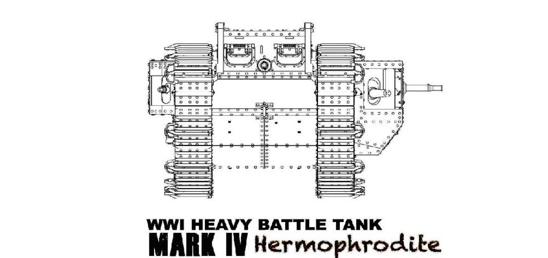 1/35 マーク IV 戦車 (雄雌型) 限定品