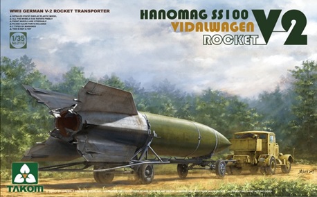 【予約する】 1/35 WW.Ⅱ ドイツ V2ロケット w/ハノマ-グSS100トラクター + フィダルワーゲン 【予約する】 1/35 WW.Ⅱ ドイツ V2ロケット w/ハノマ-グSS100トラクター + フィダルワーゲン