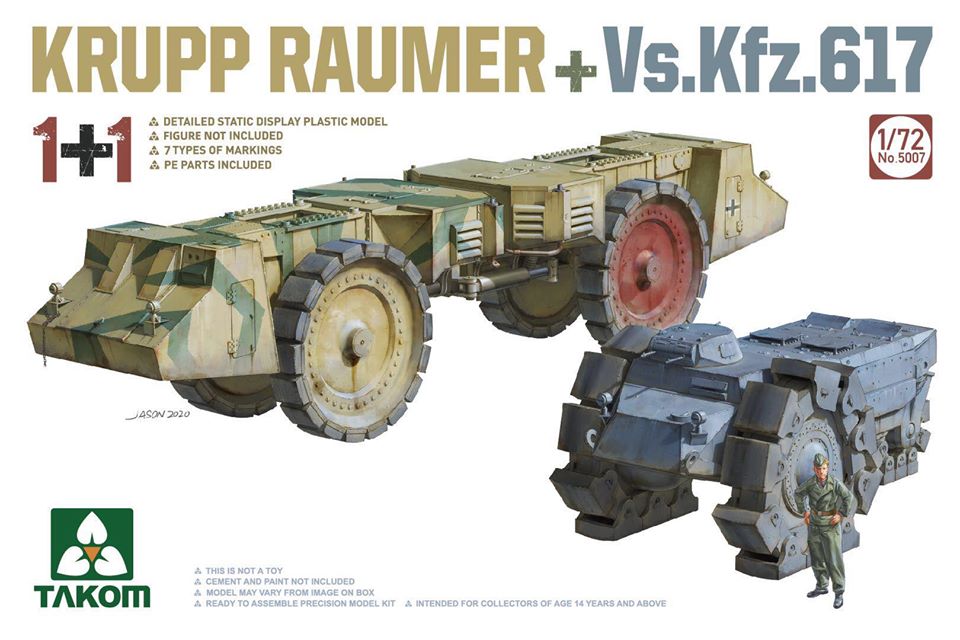 1/72 クルップ・ロイマー + Vs.Kfz.617