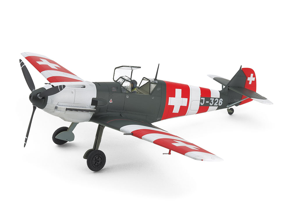 1/48 メッサーシュミット Bf109 E-3 スイス空軍 【スケールモデル限定】