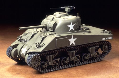 1/48　アメリカ M4シャーマン戦車（初期型）