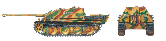 1/48　ドイツ駆逐戦車 ヤークトパンサー (後期型)
