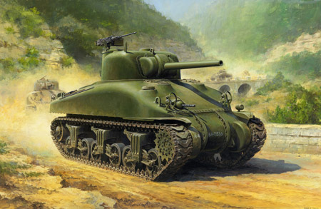 1/48　アメリカM4A1シャーマン戦車