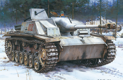 1/48 ドイツIII号突撃砲G型 1/48 ドイツIII号突撃砲G型
