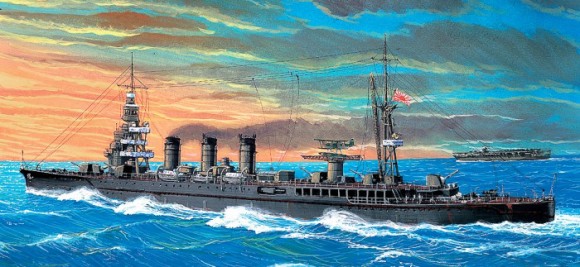 1/700　日本軽巡洋艦 阿武隈