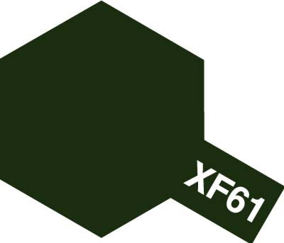 アクリルミニ XF-61 ダークグリーン