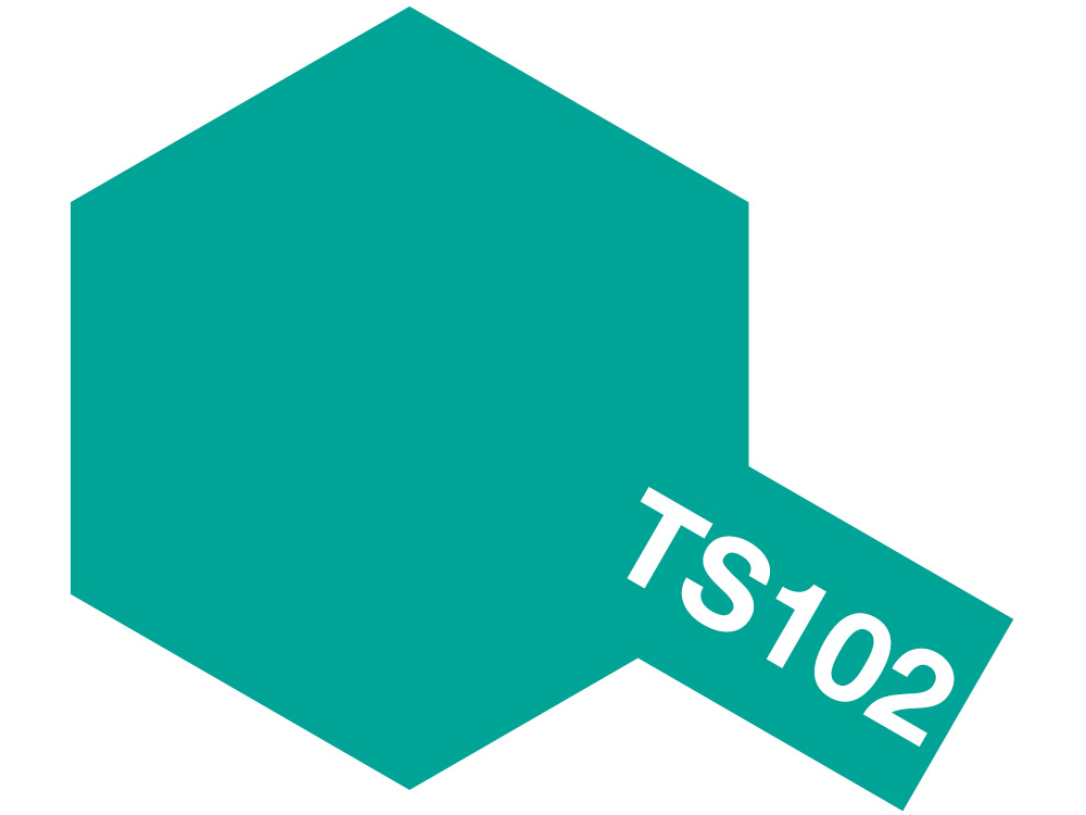タミヤスプレー TS-102 コバルトグリーン