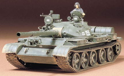 1/35　ソビエト T-62A戦車 - ウインドウを閉じる