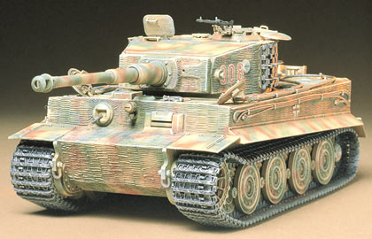 1/35　ドイツ重戦車 タイガーI型 （後期生産型）