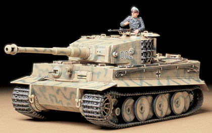 1/35　ドイツ重戦車 タイガーI型 中期生産型