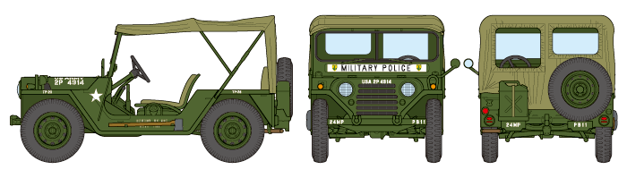 1/35MM アメリカ M151A1 “ベトナム戦争”