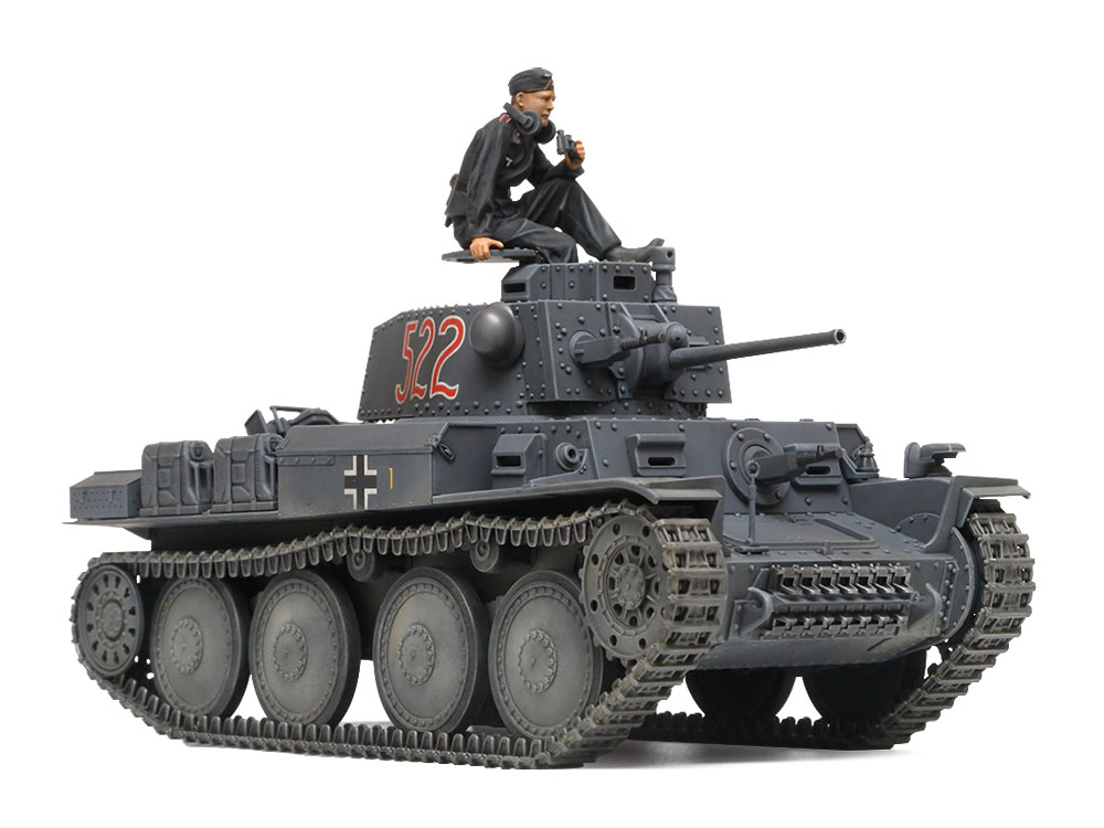 1/35 ドイツ軽戦車 38 (t) E/F型
