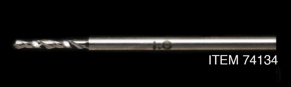 精密ドリル刃 1.0mm(軸径 1.5mm)