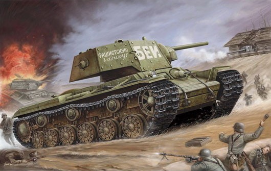 1/35 ソビエト軍 KV-1重戦車 エクラナミ 1/35 ソビエト軍 KV-1重戦車 エクラナミ