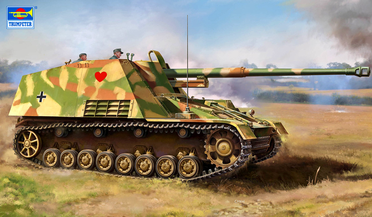 1/16 ドイツ軍 対戦車自走砲 Sd.kfz.164 ナースホルン 1/16 ドイツ軍 対戦車自走砲 Sd.kfz.164 ナースホルン