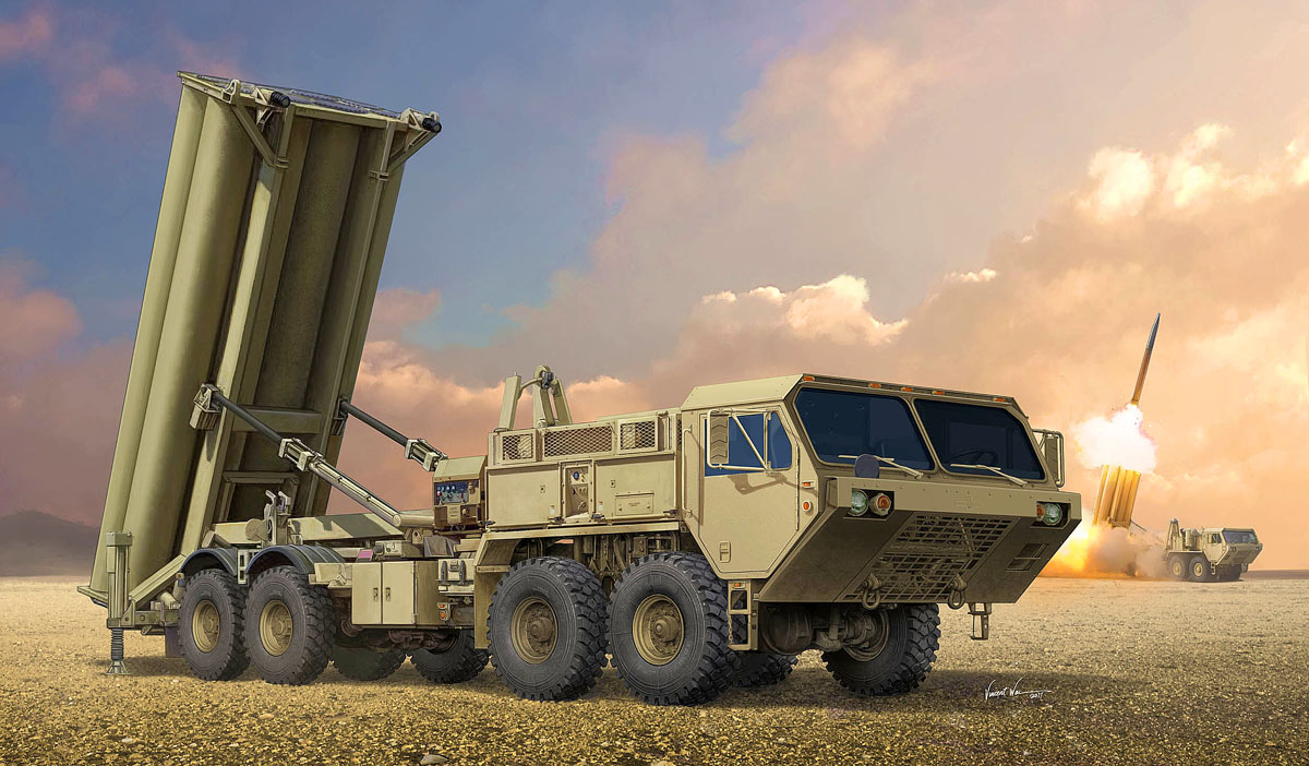 【予約する】 1/35 THAAD 弾道弾迎撃ミサイルシステム 【予約する】 1/35 THAAD 弾道弾迎撃ミサイルシステム