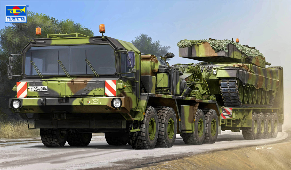 【予約する】 1/35 ファウン SLT 50 "エレファント" 戦車運搬車 w/SaAnh 52t セミトレーラー 【予約する】 1/35 ファウン SLT 50 "エレファント" 戦車運搬車 w/SaAnh 52t セミトレーラー