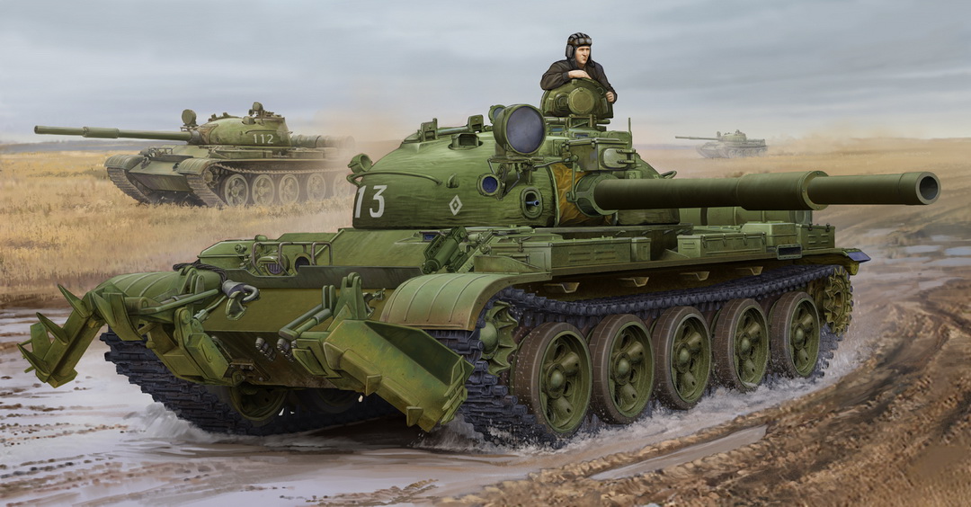 1/35 ソビエト軍 T-62 主力戦車 Mod.1975/KMT-6